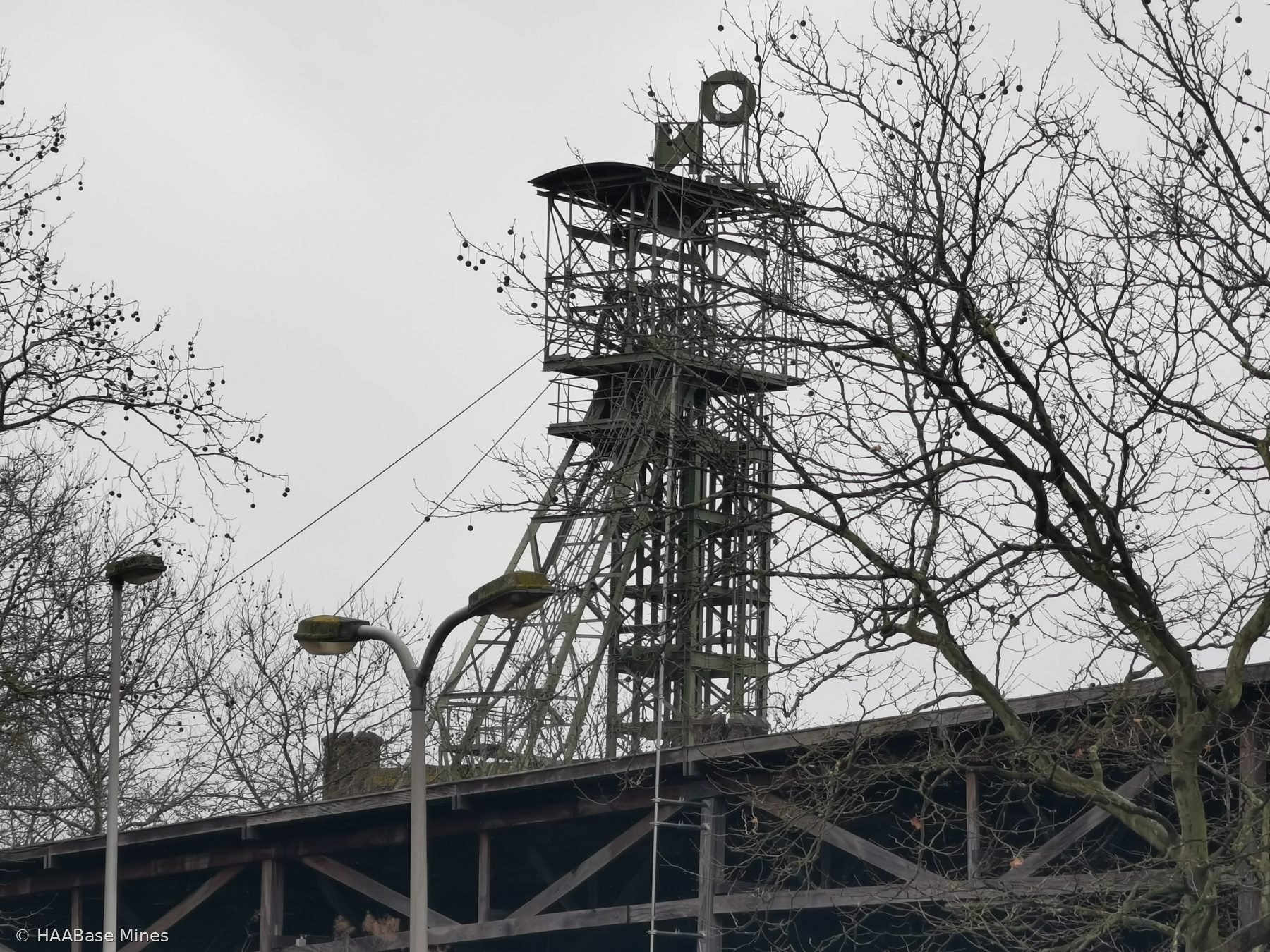 Oranje-Nassau I — Schacht II mine headframe or winding tower site