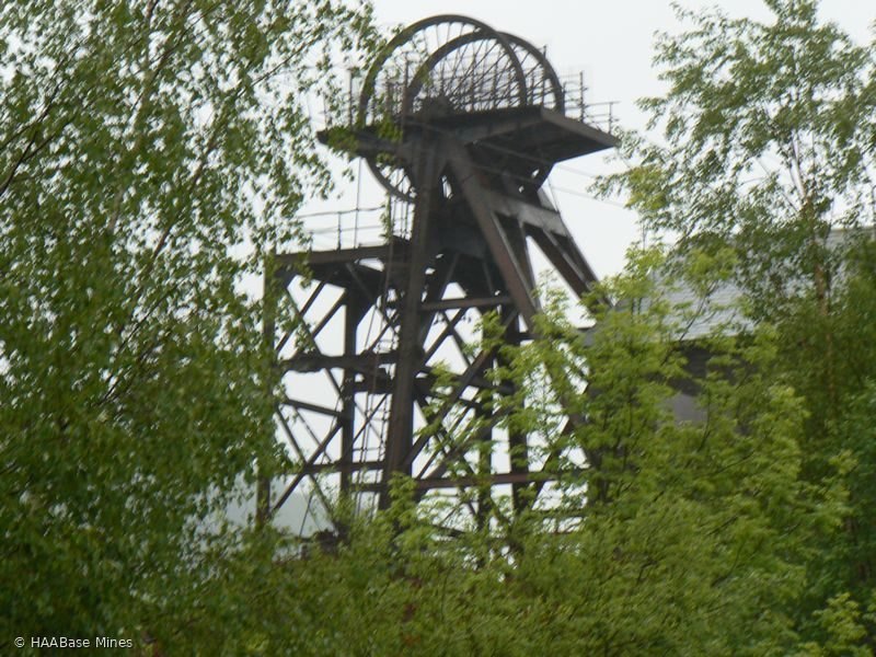 Great Western Colliery — Hetty Shaft mine headframe or winding tower site