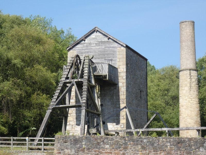 Minera Lead Mines mine headframe or winding tower site