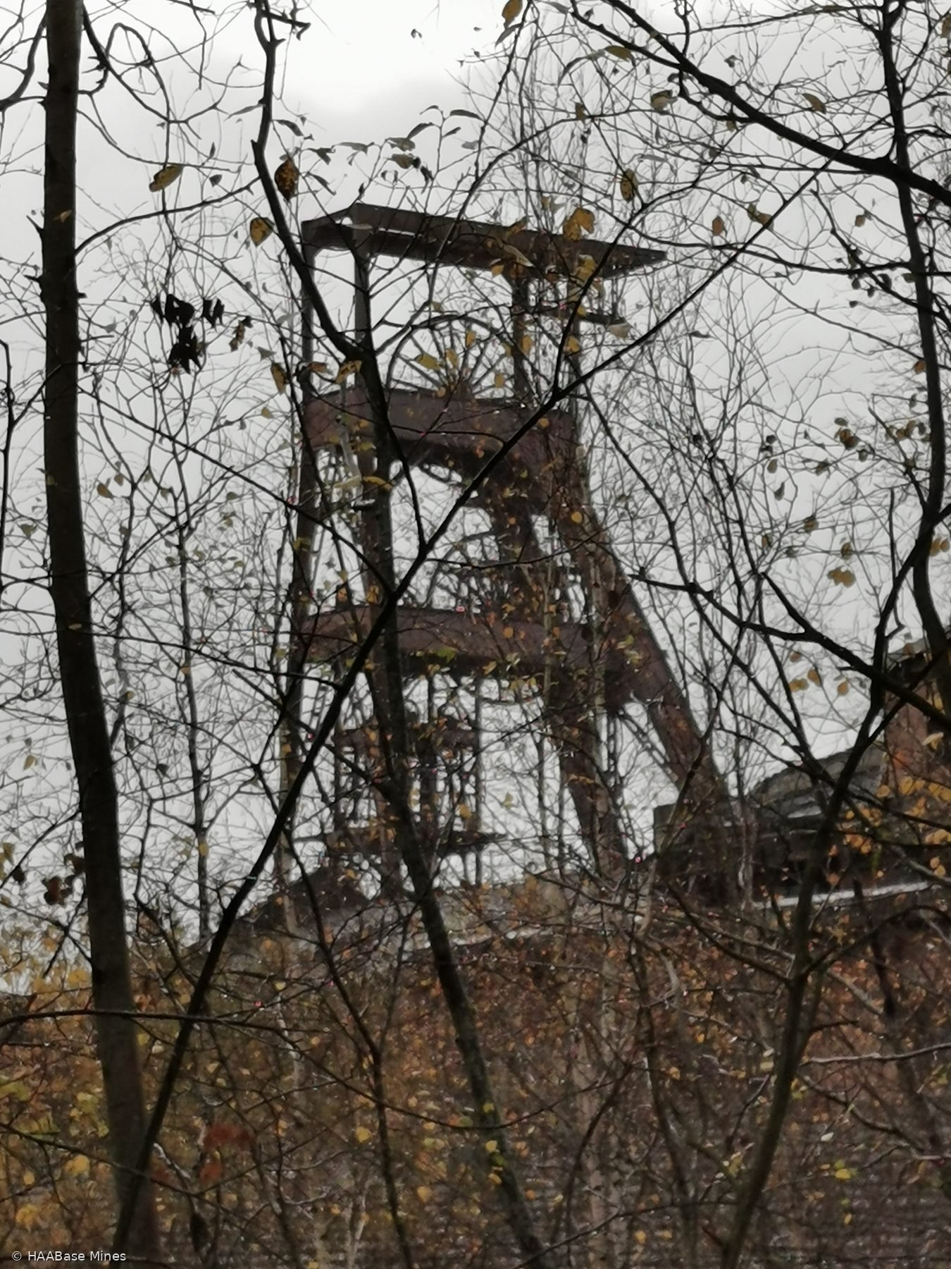 Siège Simon — Puits Simon I mine headframe or winding tower site