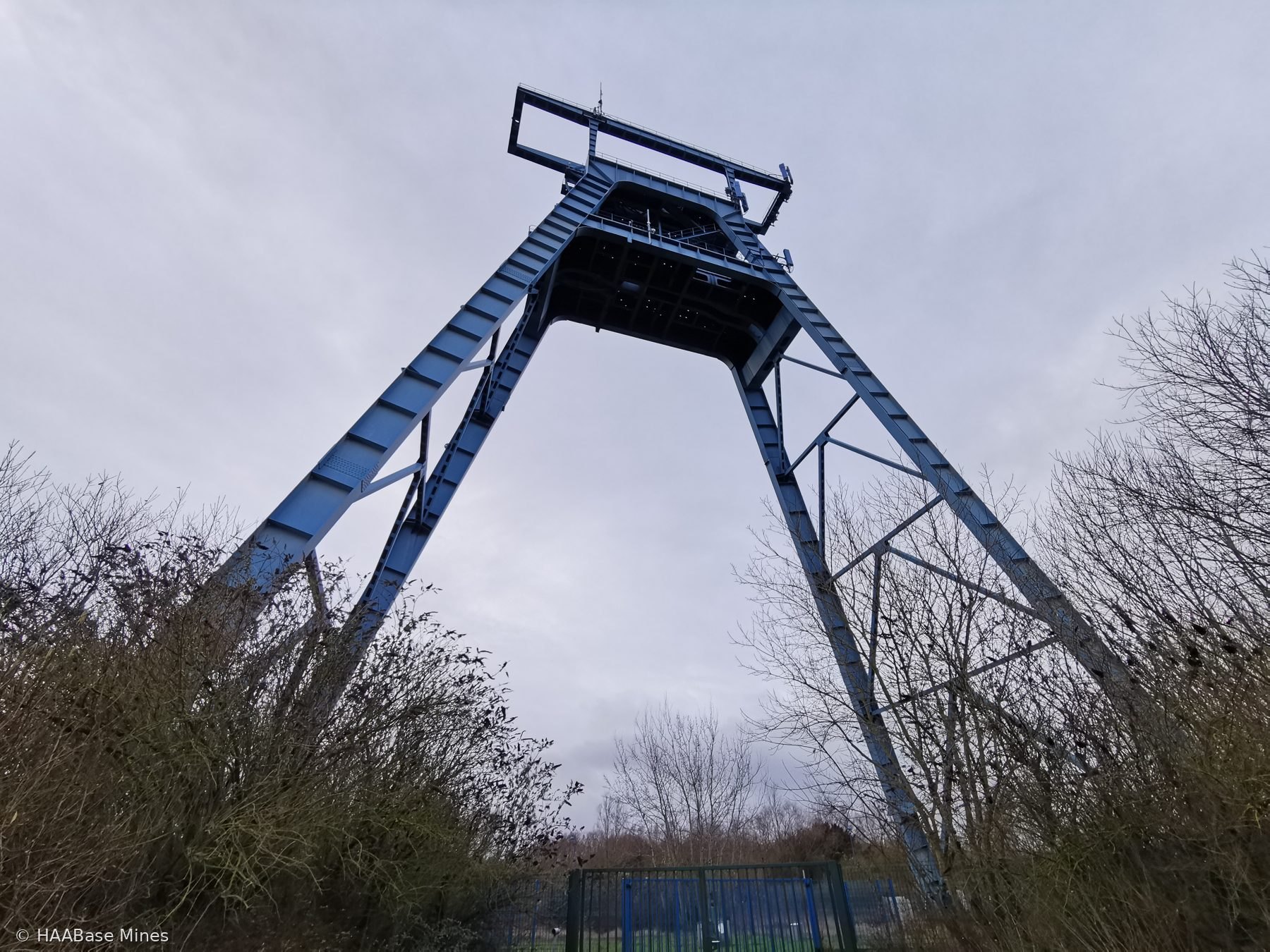 Fosse n° 9 de l’Escarpelle mine headframe or winding tower site