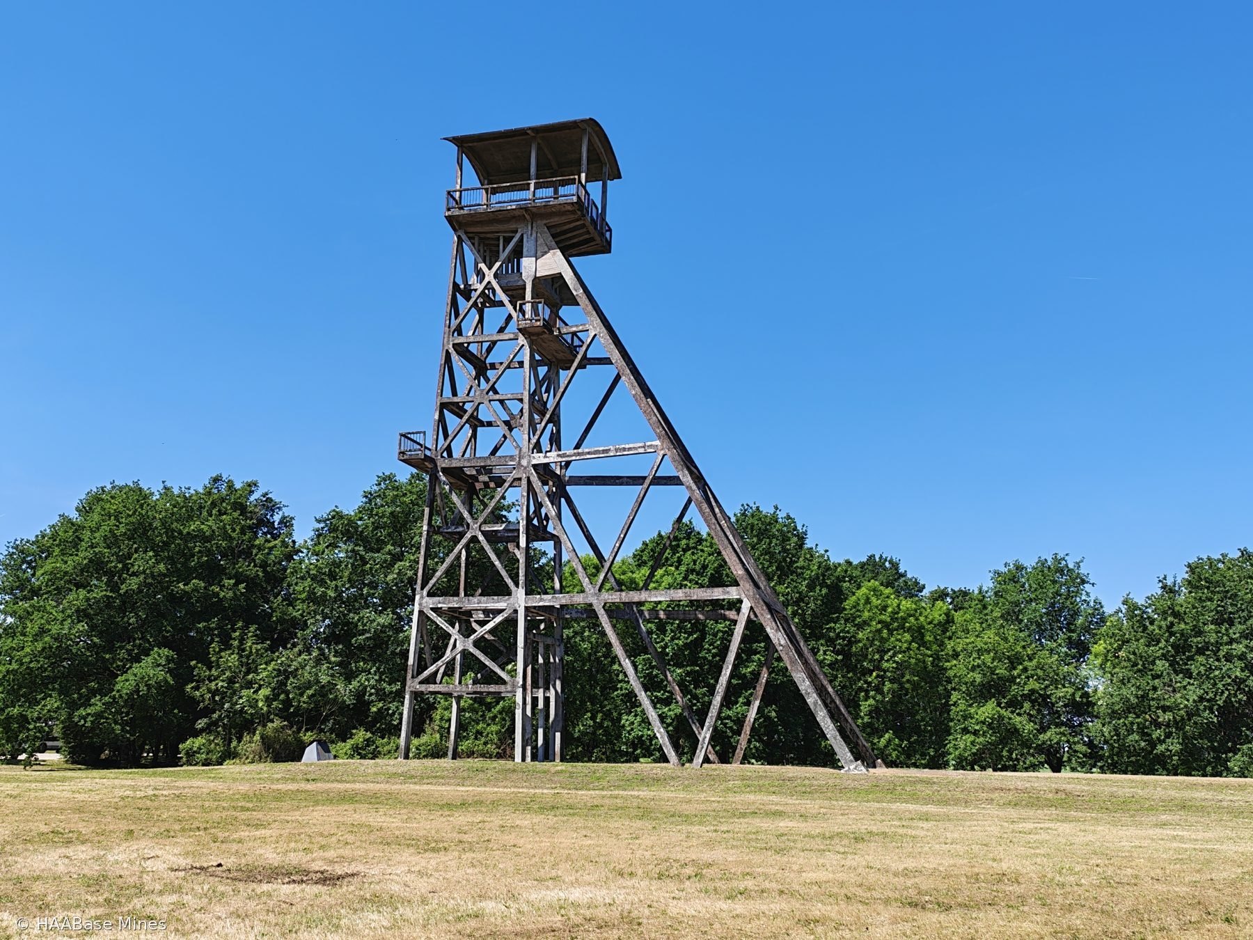 Concession d’Épagne — Puits Saint-Michel mine headframe or winding tower site
