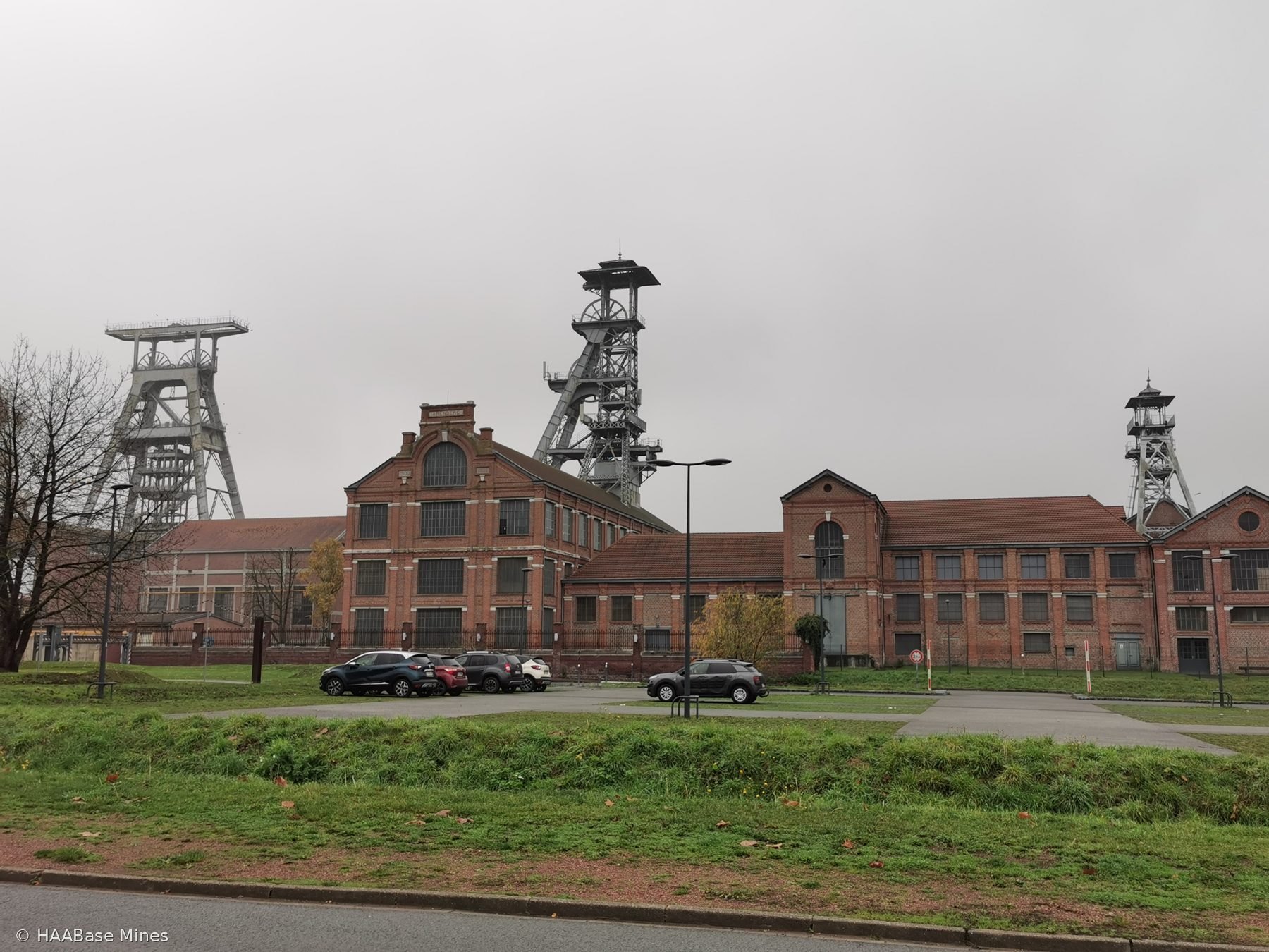 Fosse Arenberg mine headframe or winding tower site