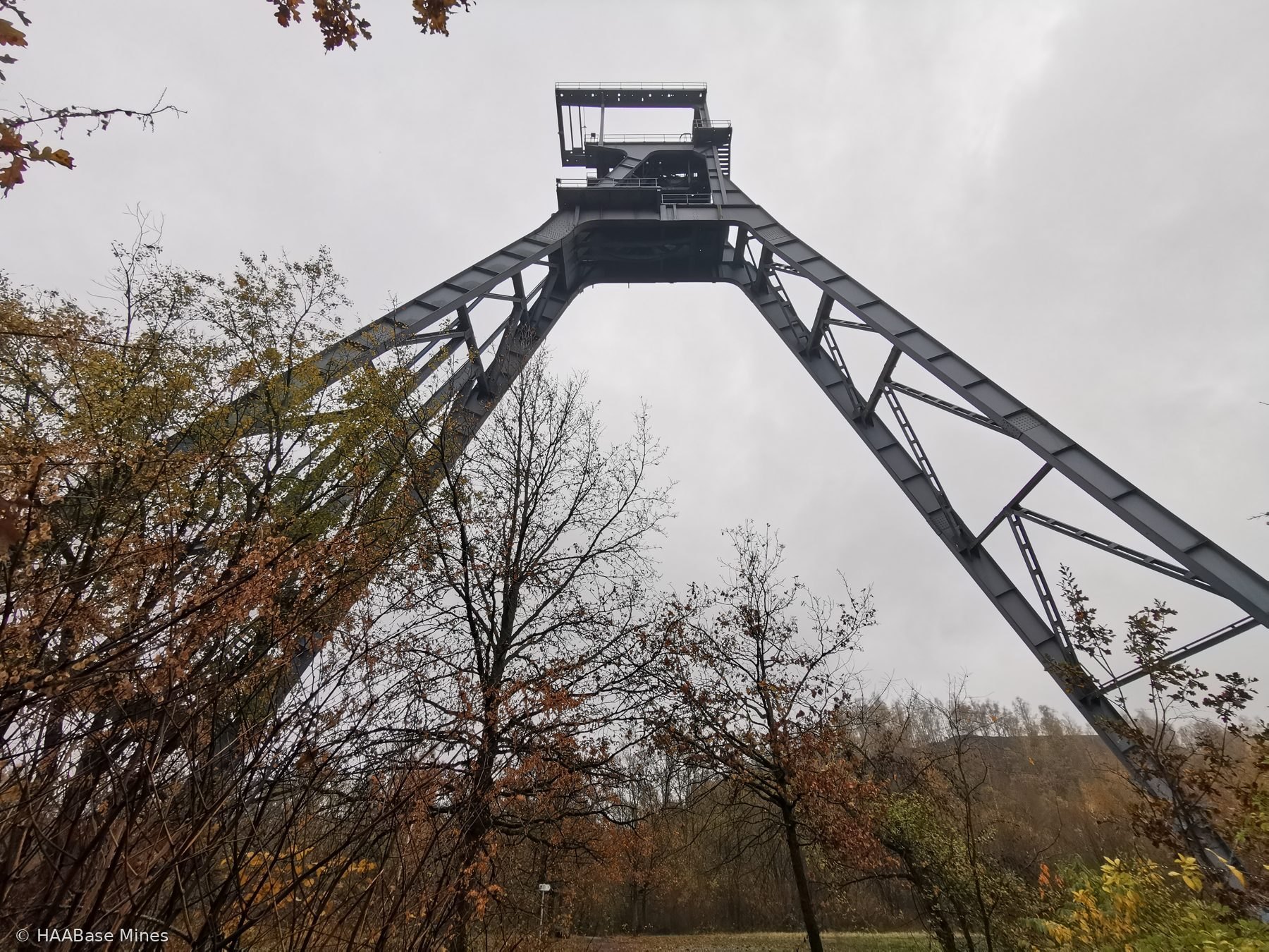 Fosse Sabatier mine headframe or winding tower site